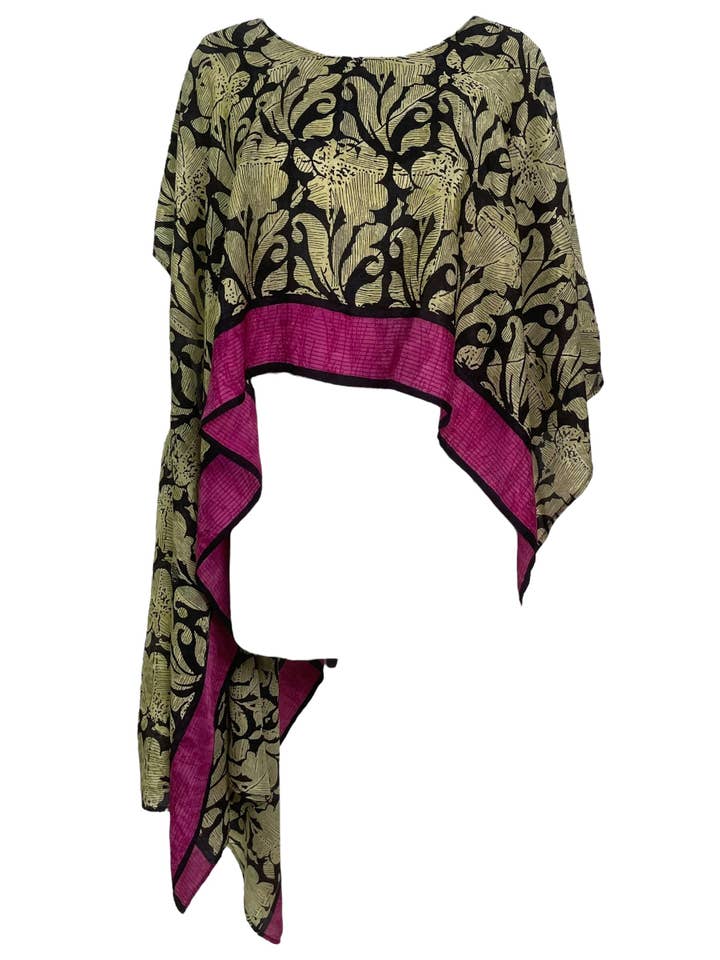 sariKNOTsari - Wholesale Outerwear Vest - Women’s - PRC7800 Avatar Pure Silk Versatile Vest3