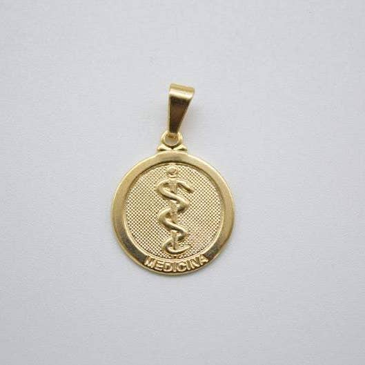 MIA Jewelry - Wholesale Individual Charm/Pendant - Gold Medical Pendant