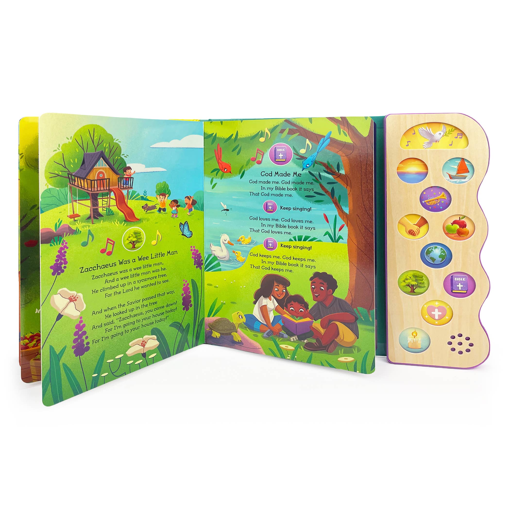 Cottage Door Press - Wholesale Baby & Toddler Book (0-2) - Best-Loved Bible Songs Interactive Sound Book3