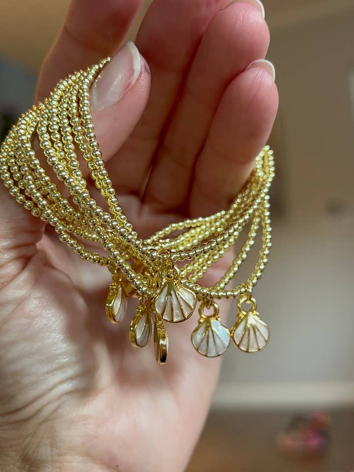 Bracelets élastiques Barrett pour la vente par Sonya Renee Jewelry