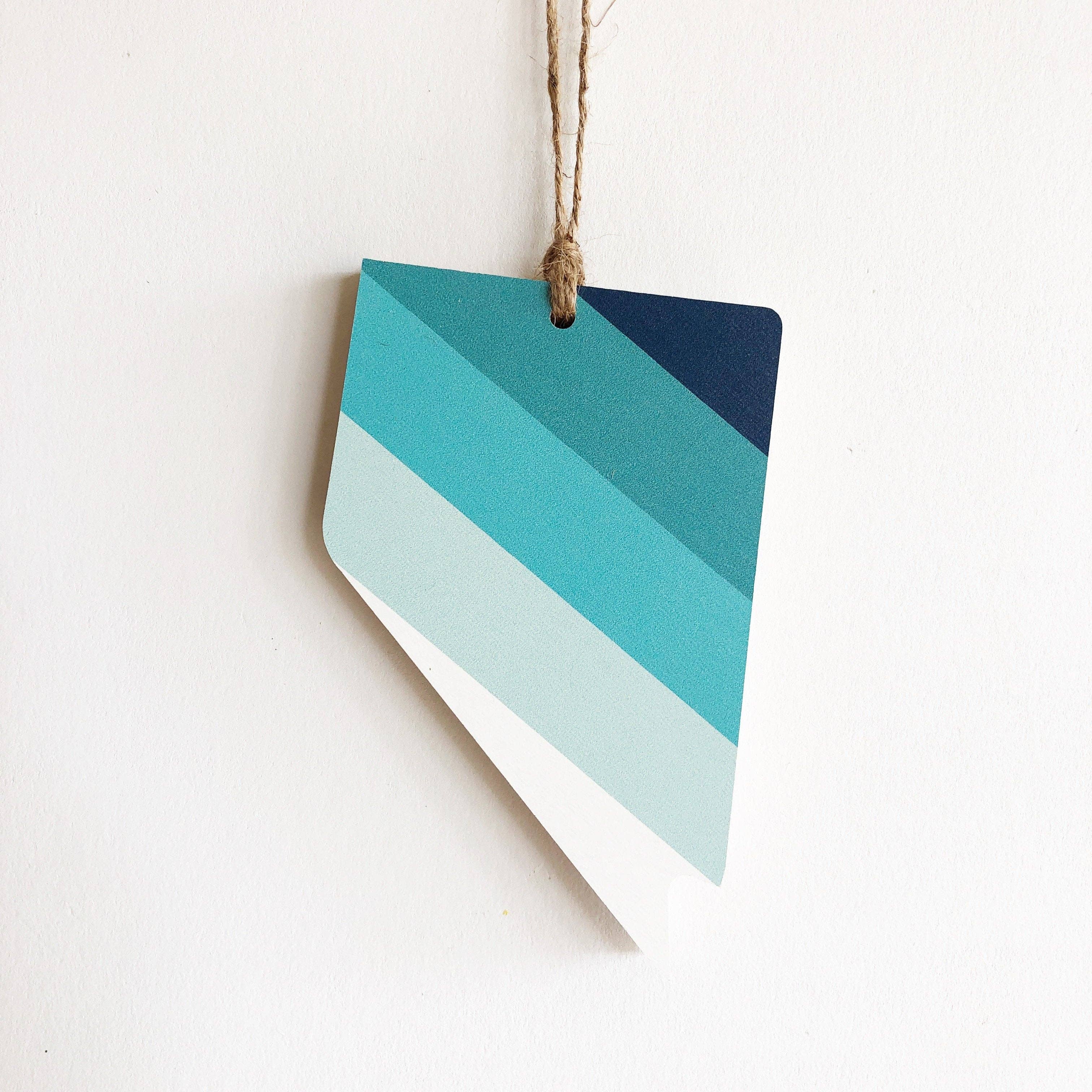 Hemlock & Heather - Wholesale Ornament - Comal Stripes State Ornaments10