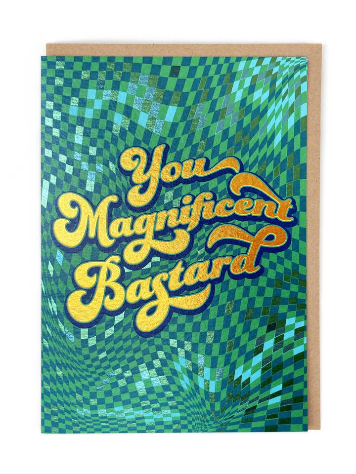 Magnifik jävel för wholesale av Cath Tate Cards