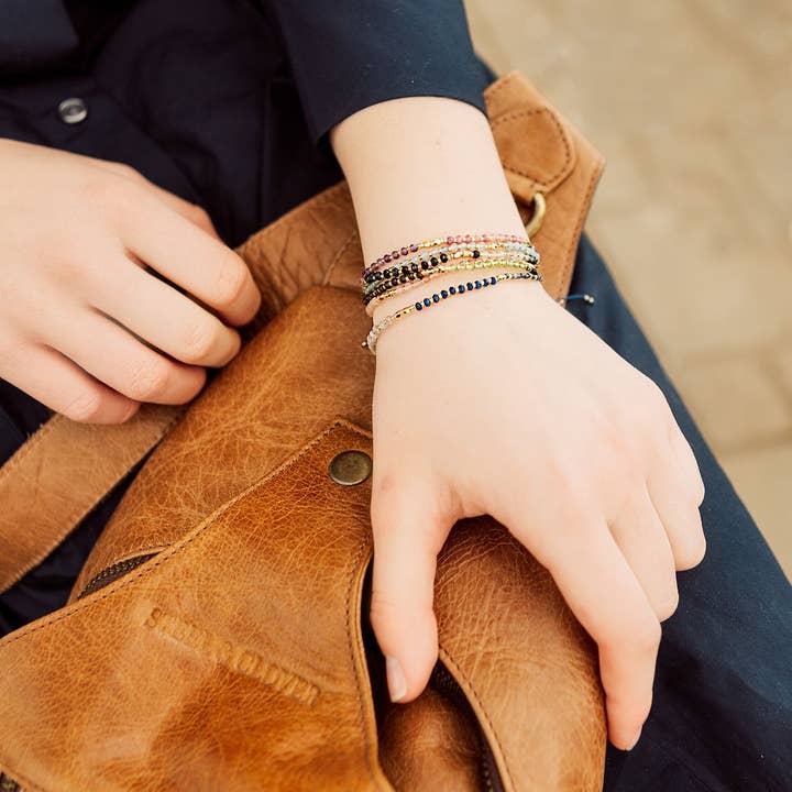 Steel & Clover - Vente Bracelet de perles - Mini bracelet en perles Berwyn