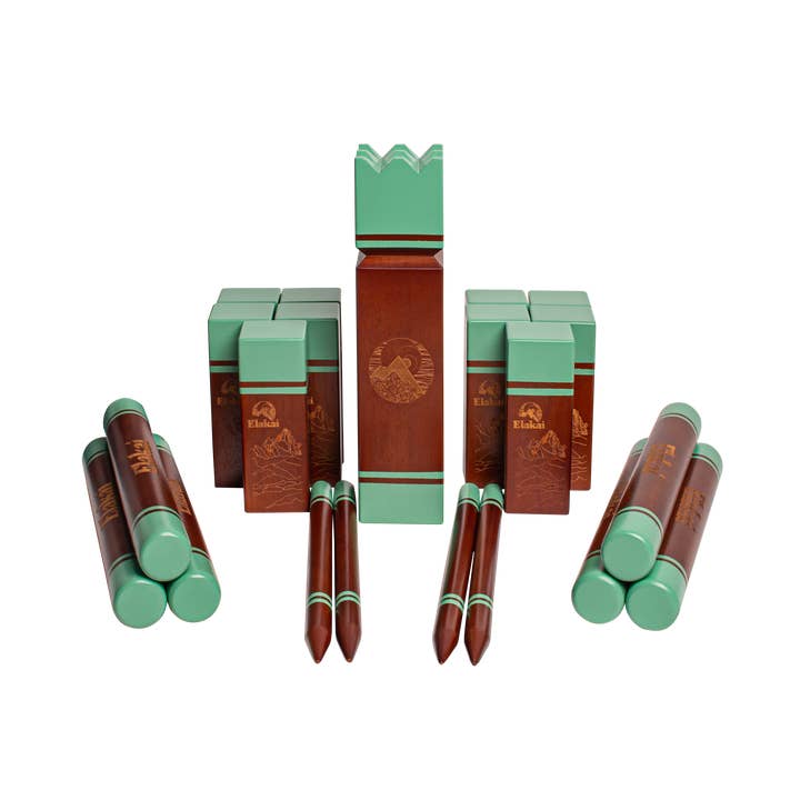 Elakai - Wholesale Board Game - Hevea Crusader Kubb Game1