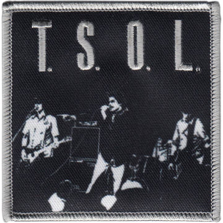 Square Deal Recordings & Supplies - Wholesale Patch - Patch - T.S.O.L. - 1981 EP Cover Art
