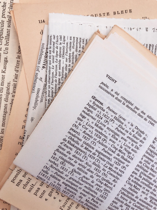 Chapteries - Wholesale DIY Craft Kit - Book pages kit7