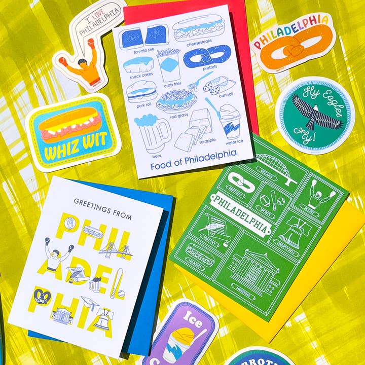 Maptote - Wholesale Sticker - Philadelphia Fly Eagles Fly Sticker1