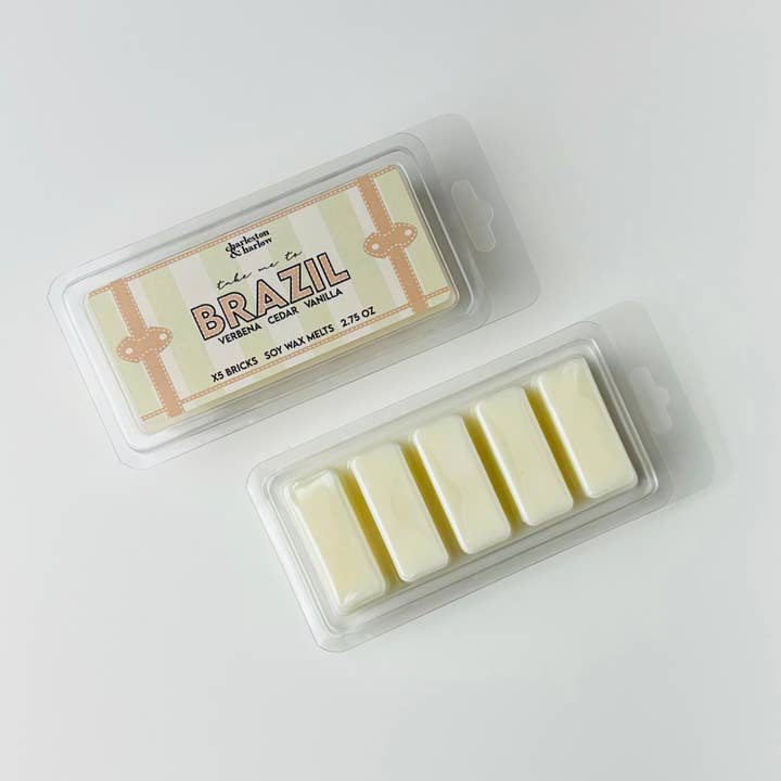 FERNWEH Brazil Wax Melts - Verbena Cedar Vanilla per la vendita all'ingrosso da parte di Charleston & Harlow Candle Co.
