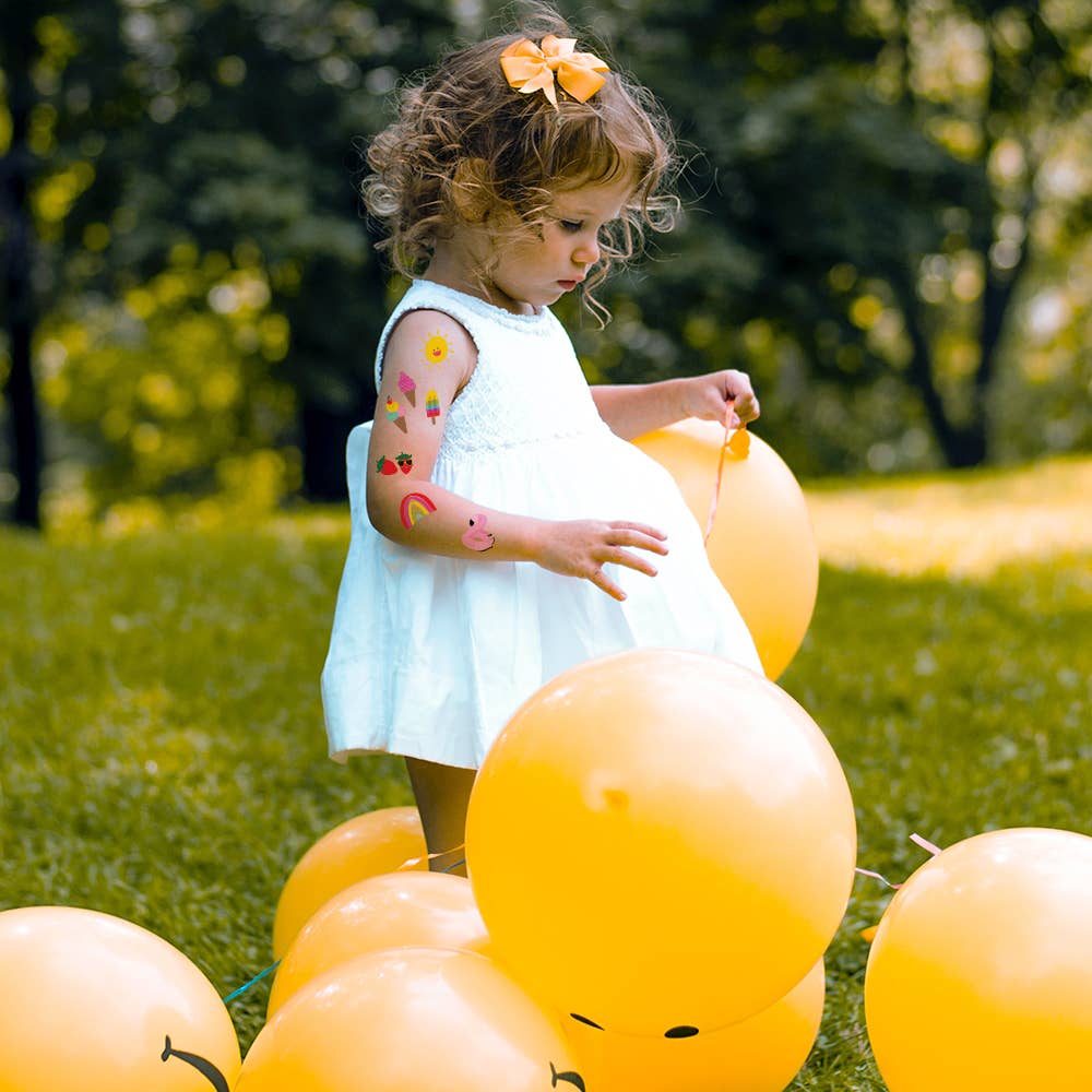 Flash Tattoos – Engroshandel Midlertidig tatovering - Børn – Sommer Fun Variety Sæt - Midlertidig2