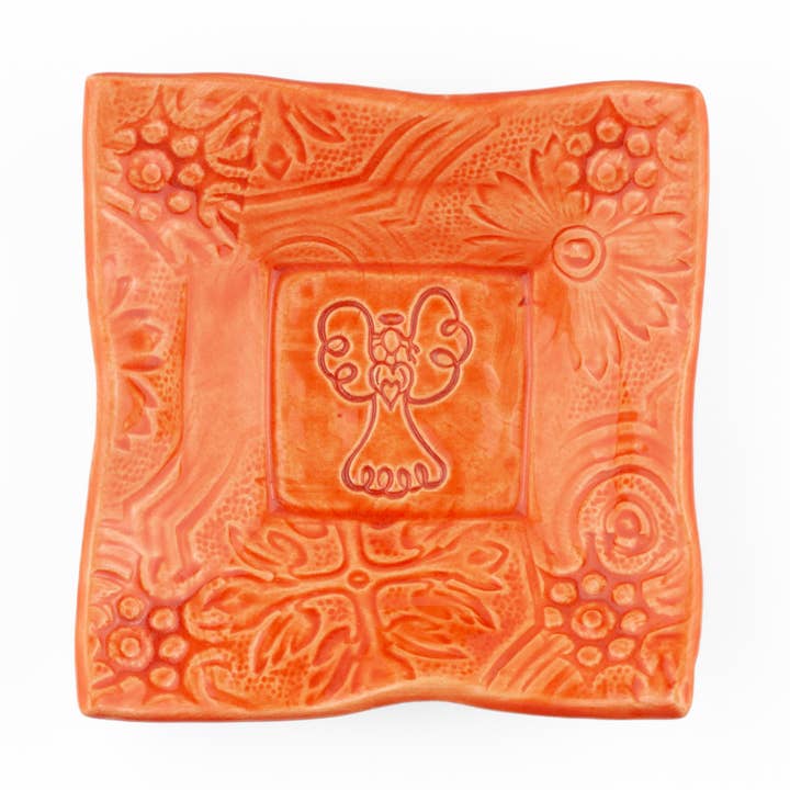 Perfect Square Dish - Angel for wholesale by Lorraine Oerth Co.
