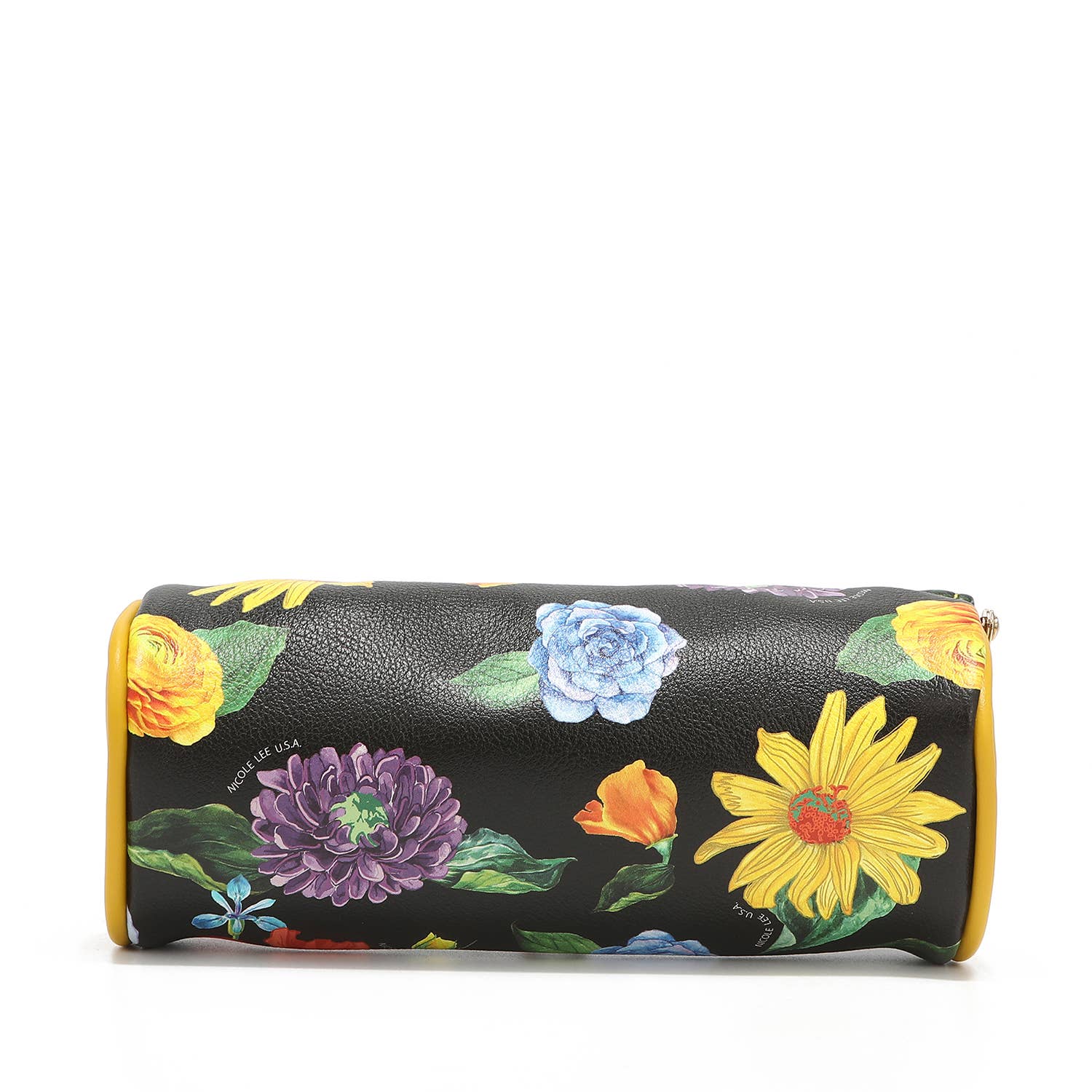 Nicole Lee USA - Wholesale Makeup/Cosmetic Bag - Kiss Lock Makeup Case - Cozy Street in Milan Print7