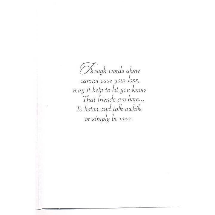 DICKENS INC. – wholesale Sympathy card – Sympathy Loss of Sister | SETC | SM | 5823-1LSS1