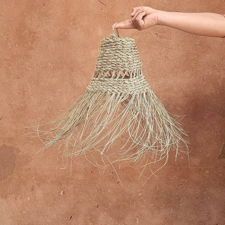 Moroccan Natural bazaar – Großhandel Kronleuchter/Hängeleuchte – Marokkanische Pendelleuchte aus Stroh, Lampenschirm aus Stroh