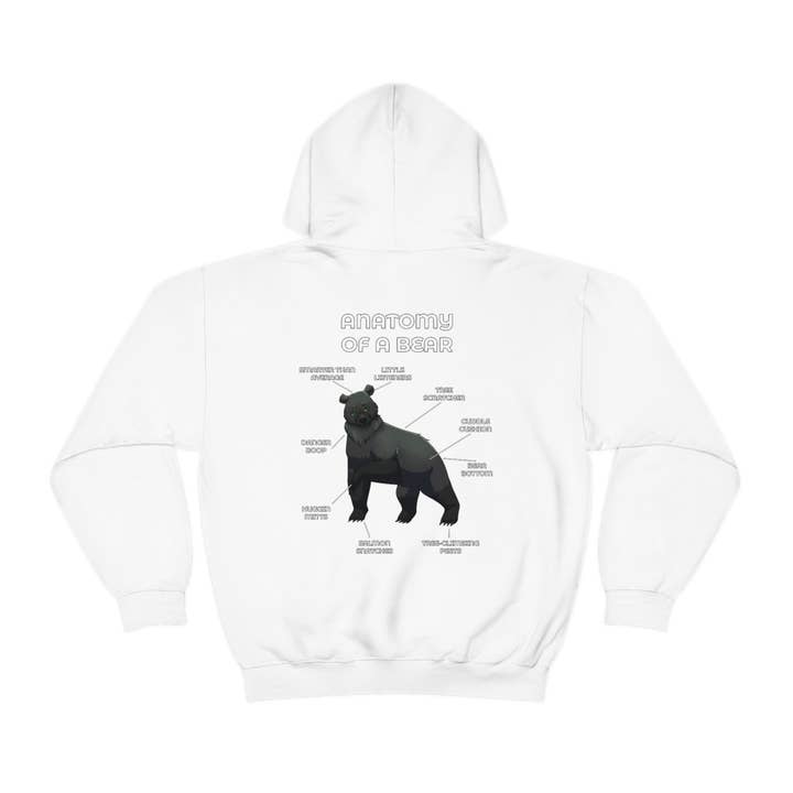 Bear Black - Hoodie for wholesale by Artworktee