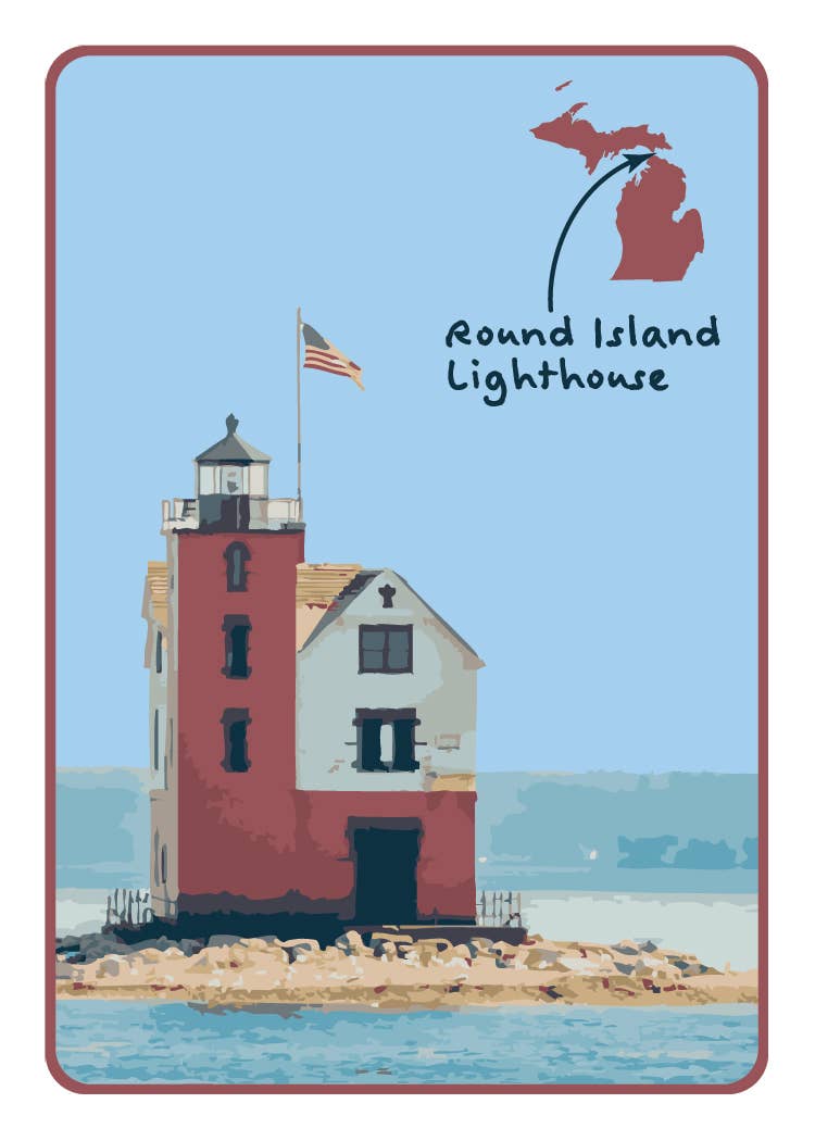 Phil Stagg Photography - Wholesale Brain Game - Kids - MICH MATCH - LIGHTHOUSE EDITION - Educational Matching Game25