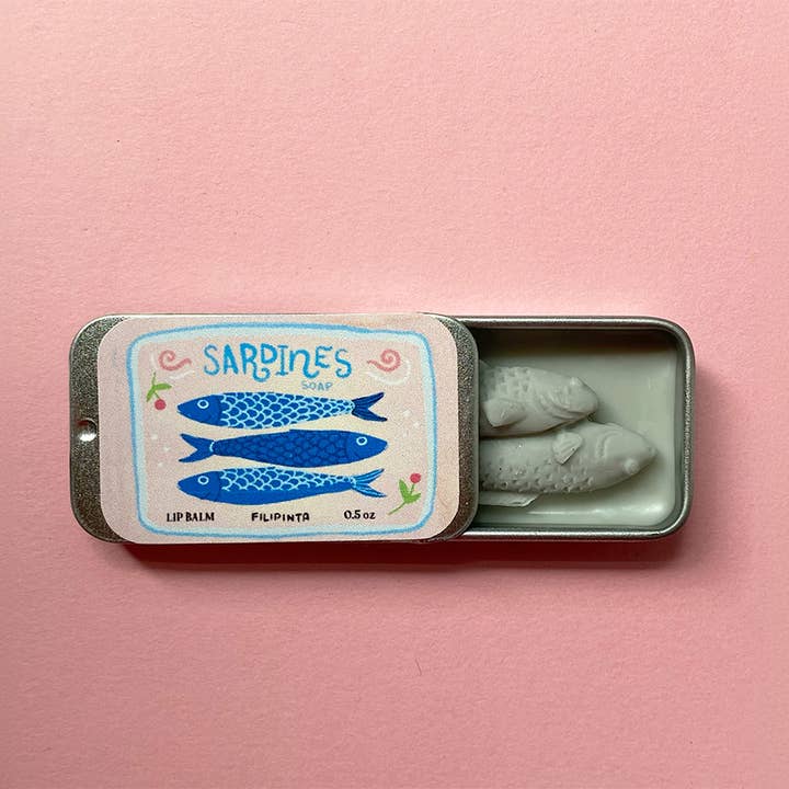 Filipinta Beauty - Wholesale Lip Balm - Sardines Tin Lip Balm, Novelty Funny Makeup, Asian makeup1
