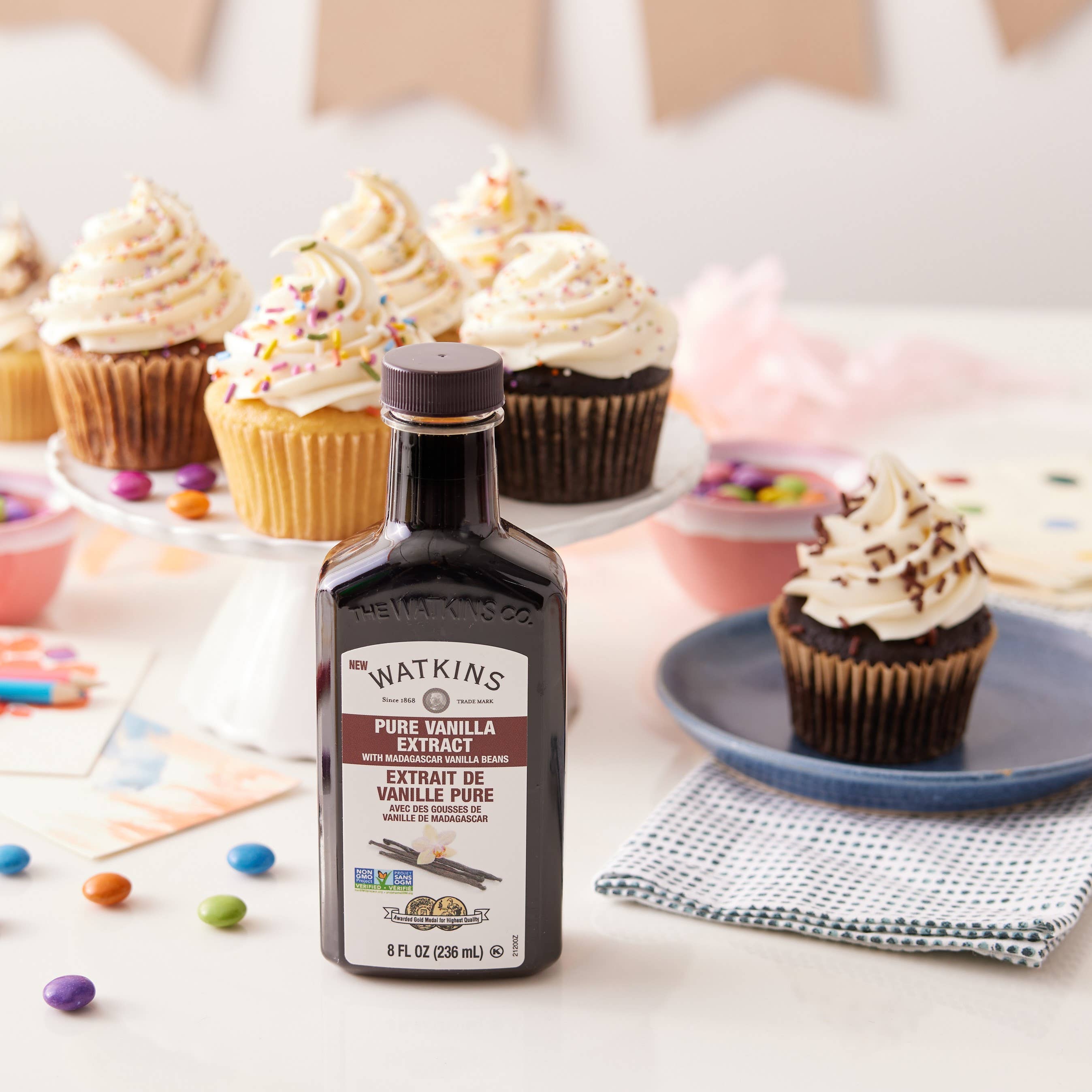 The Watkins Co. - Wholesale Vanilla/Fruit Extract - Pure Vanilla Extract 8 fl oz3