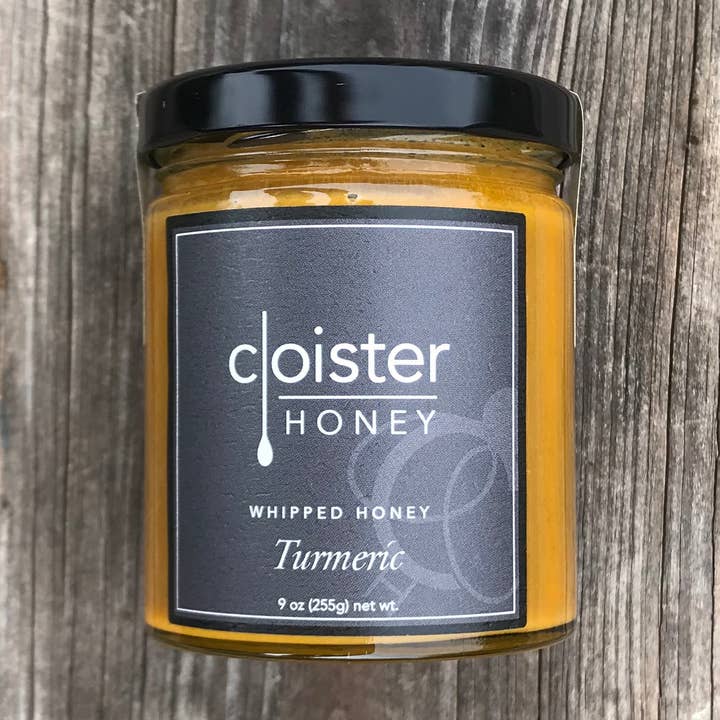 Kurkuma gepeitschter Honig für den Großhandel von Cloister Honey