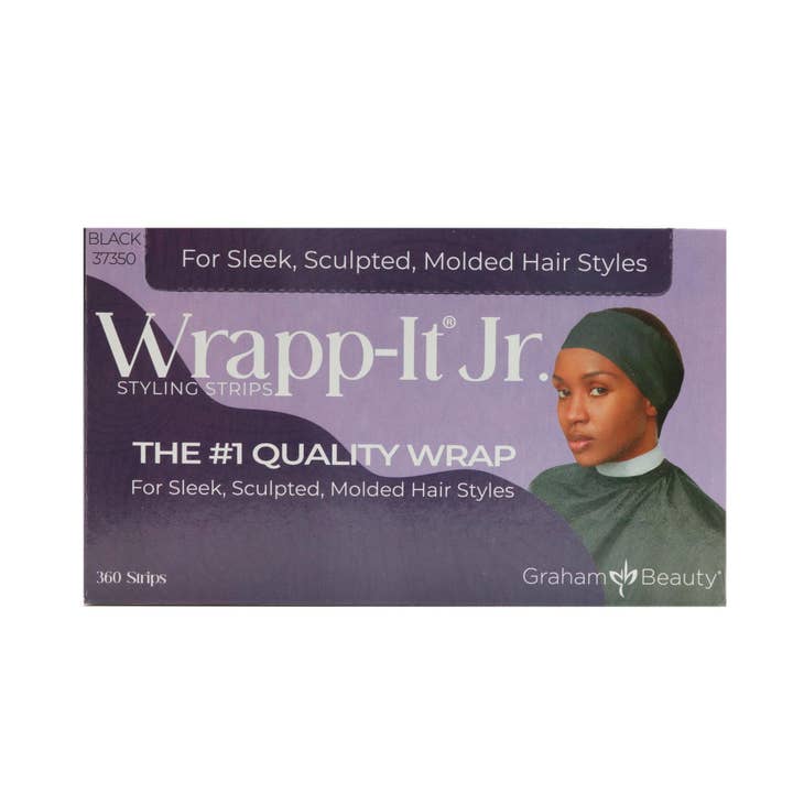 Wrapp It Jr Black, 360 Strips/PK for wholesale by KT Supply