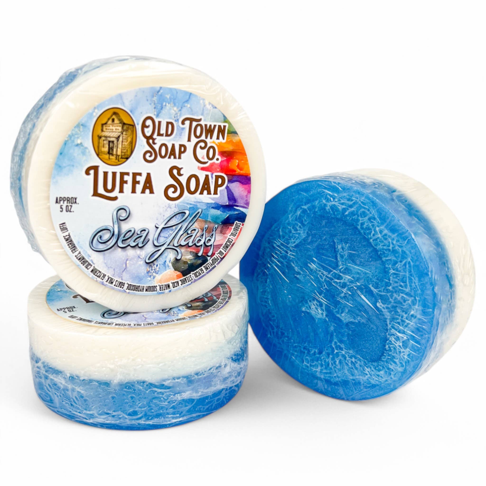Old Town Soap Co. - Wholesale Bar Soap - Luffa Soap -Available in 20 scents -Goat's Milk Soap17