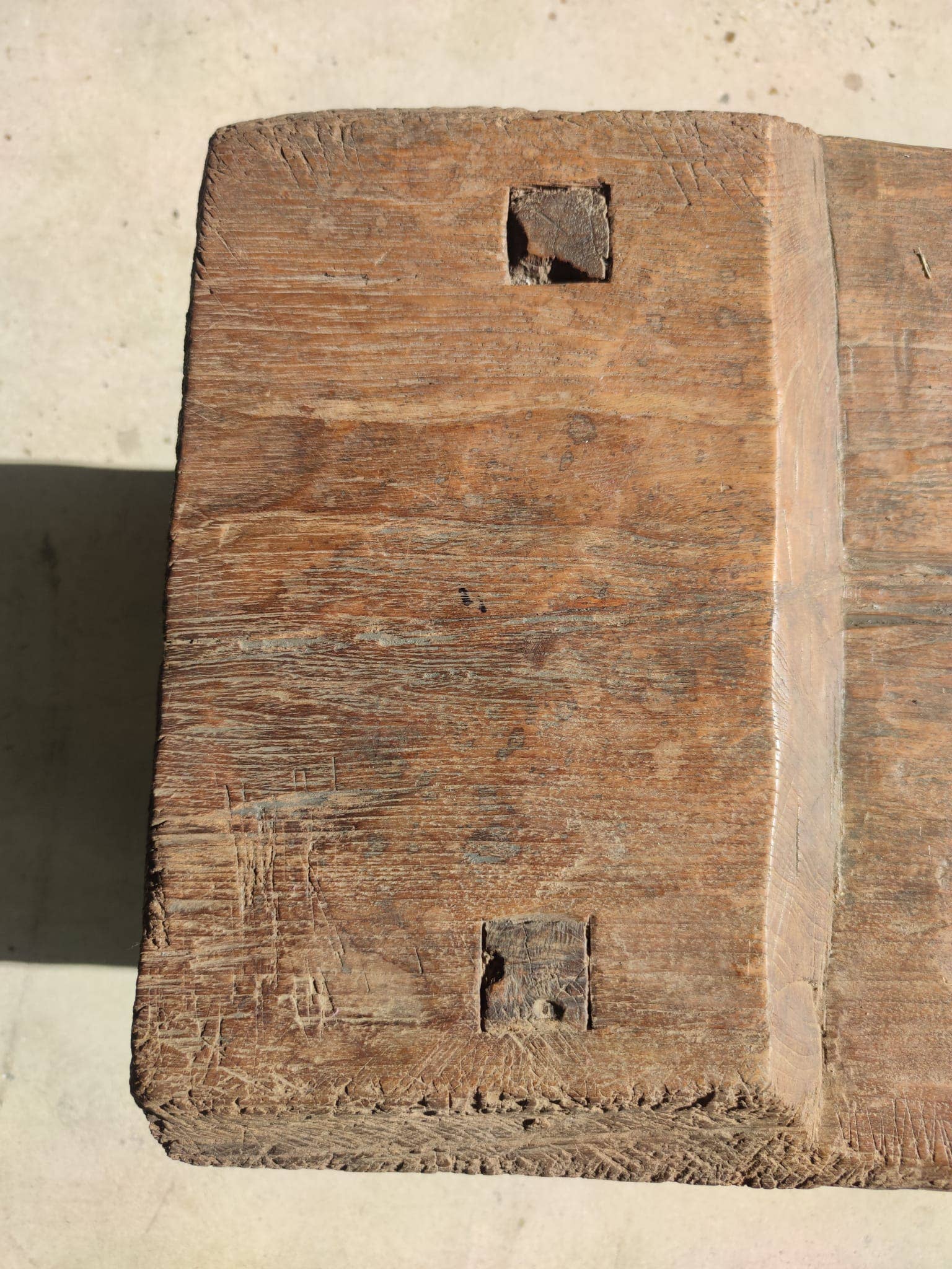 Office Objets - Wholesale Bench - Very large antique teak bench H:50cm L:2m0650