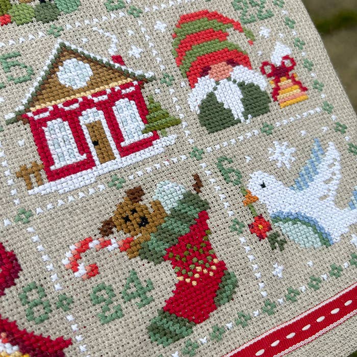 Love Poppet - Wholesale Embroidery/Cross Stitch Supplies - Feeling Festive Advent - Cross Stitch Kit7
