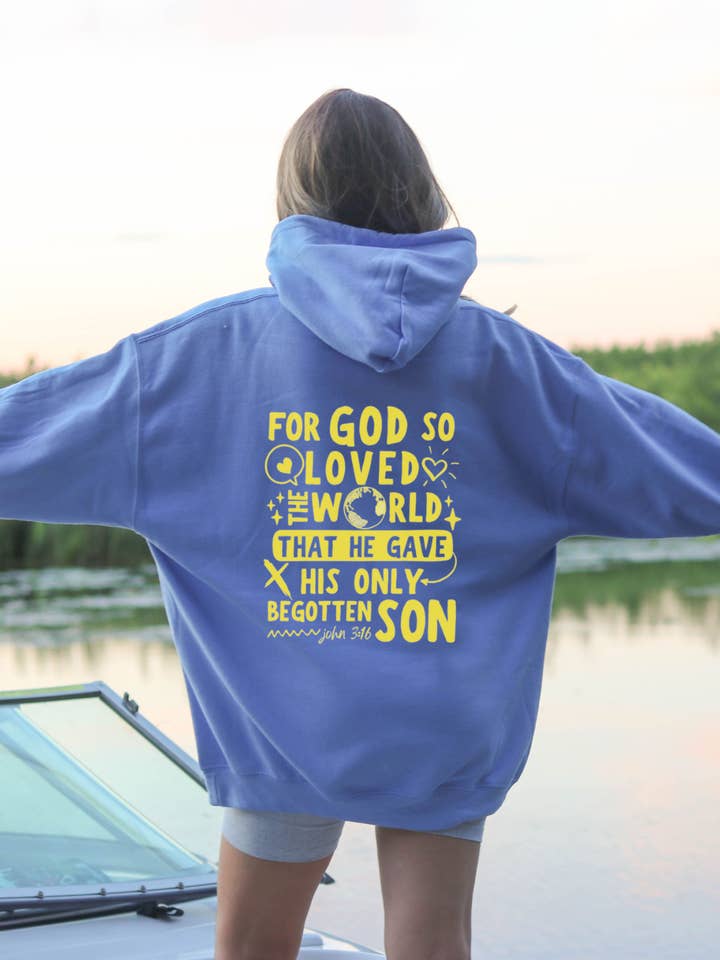 Gods Only Son Hoodie voor wholesale door SPDesignzCo