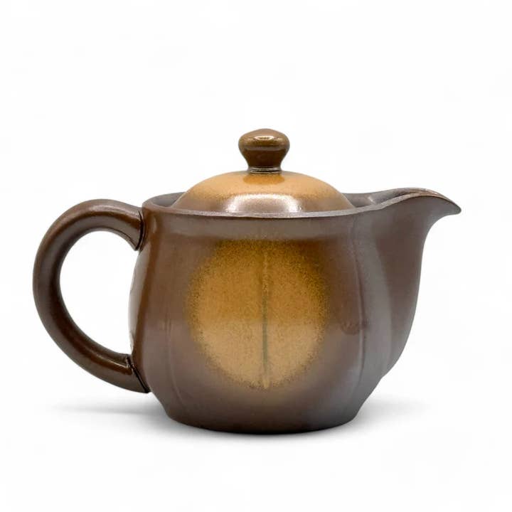 Inoue Tea – Engroshandel Tekande – Mirai Brown Banko-yaki Kyusu - Japansk tekande