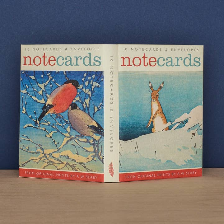 Art Angels - Wholesale Stationery/Notecard Set - Hares & Bullfinches0