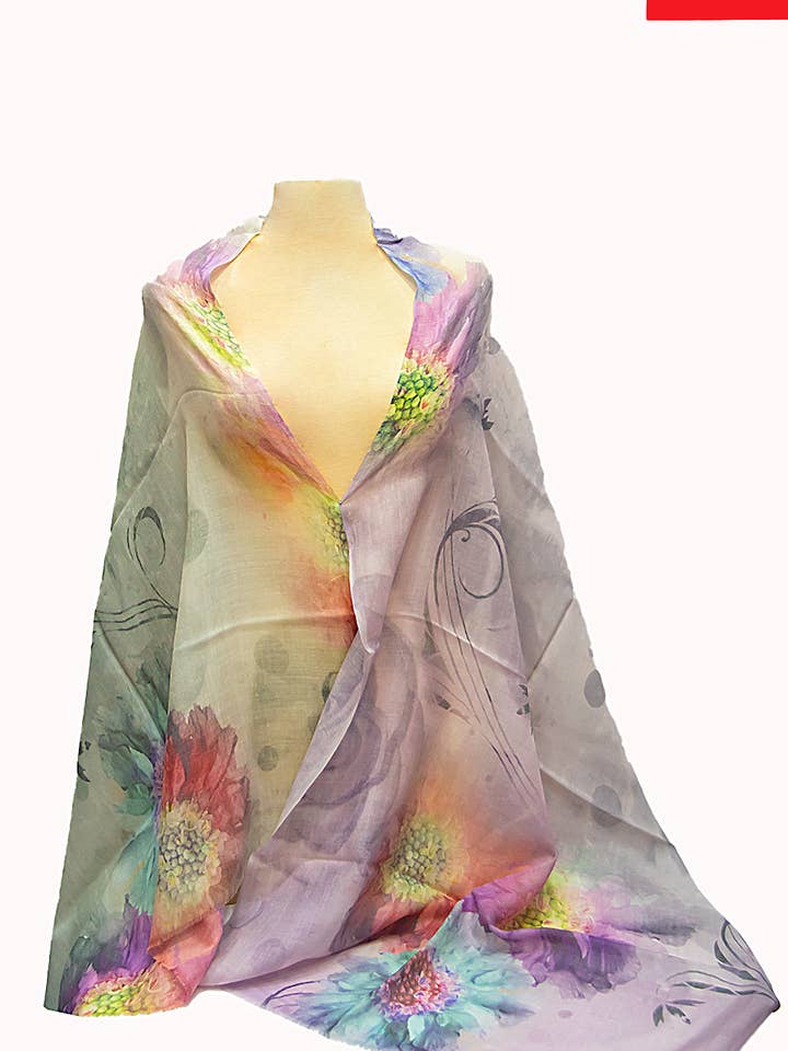 Padrão Musical e Flor Wool Roubado por atacado de ROGER LAHMY