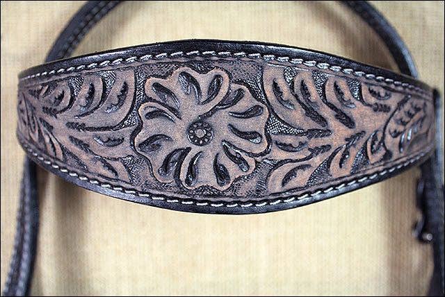 HILASON - Wholesale Horseback Riding Gear - HILASON Western Horse Headstall Breast Collar Set Tack Genuine American Leather | For Horses Headstalls115