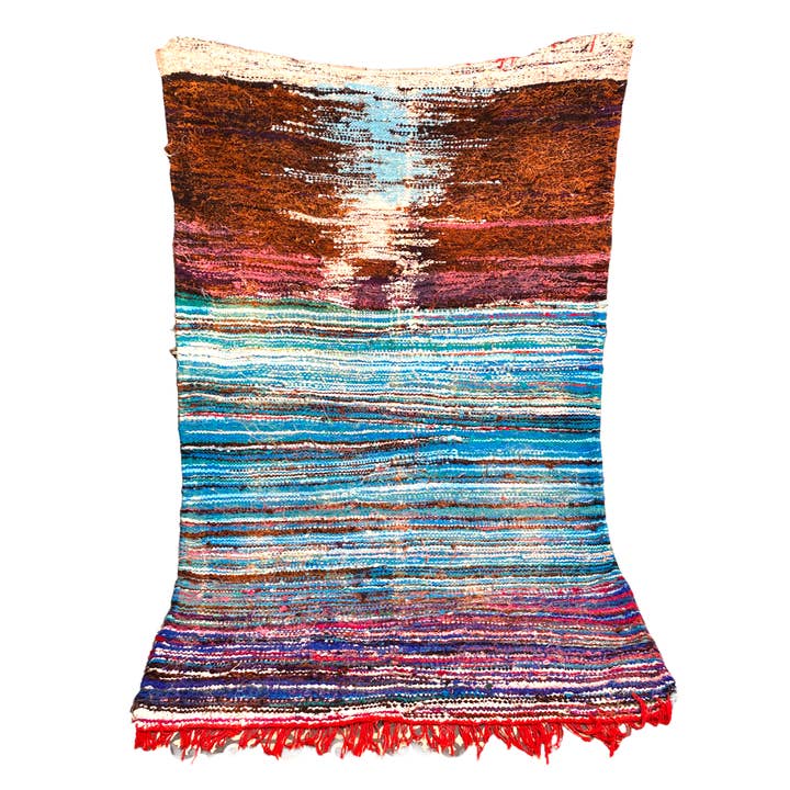 SOUK in the CITY – wholesale Area rug – Doublesided Kilim Boucherouite S13