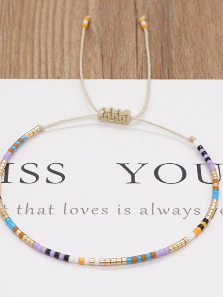 Bracelets en perles de rocaille Sendy Miyuki pour la vente par AMD COLLECTIVE