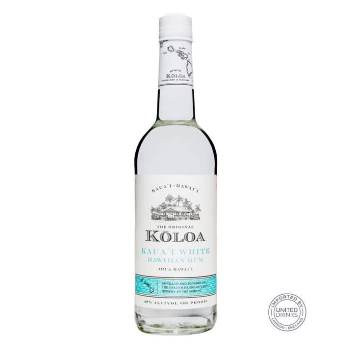 Kōloa Kaua'i White Rum 70cl 40% ABV for wholesale by United Drinks
