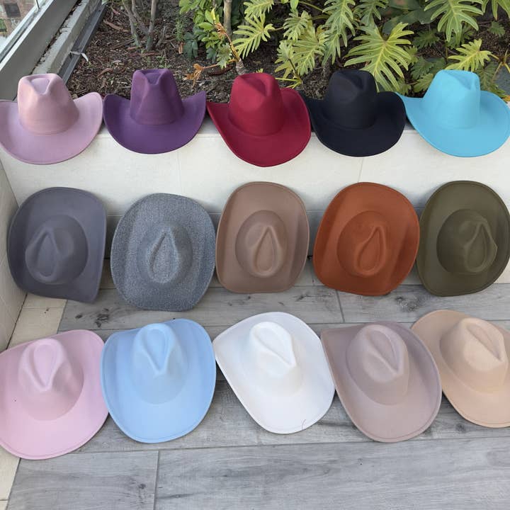 Bella Betty - Wholesale Cowboy Hat - Women's - 🤠Vegan Cowboy Hat – Classic Western Elegance