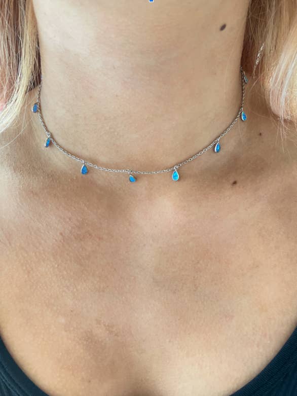 Chelsea sølv halskæde for engroshandel hos Nikko Blu Designs