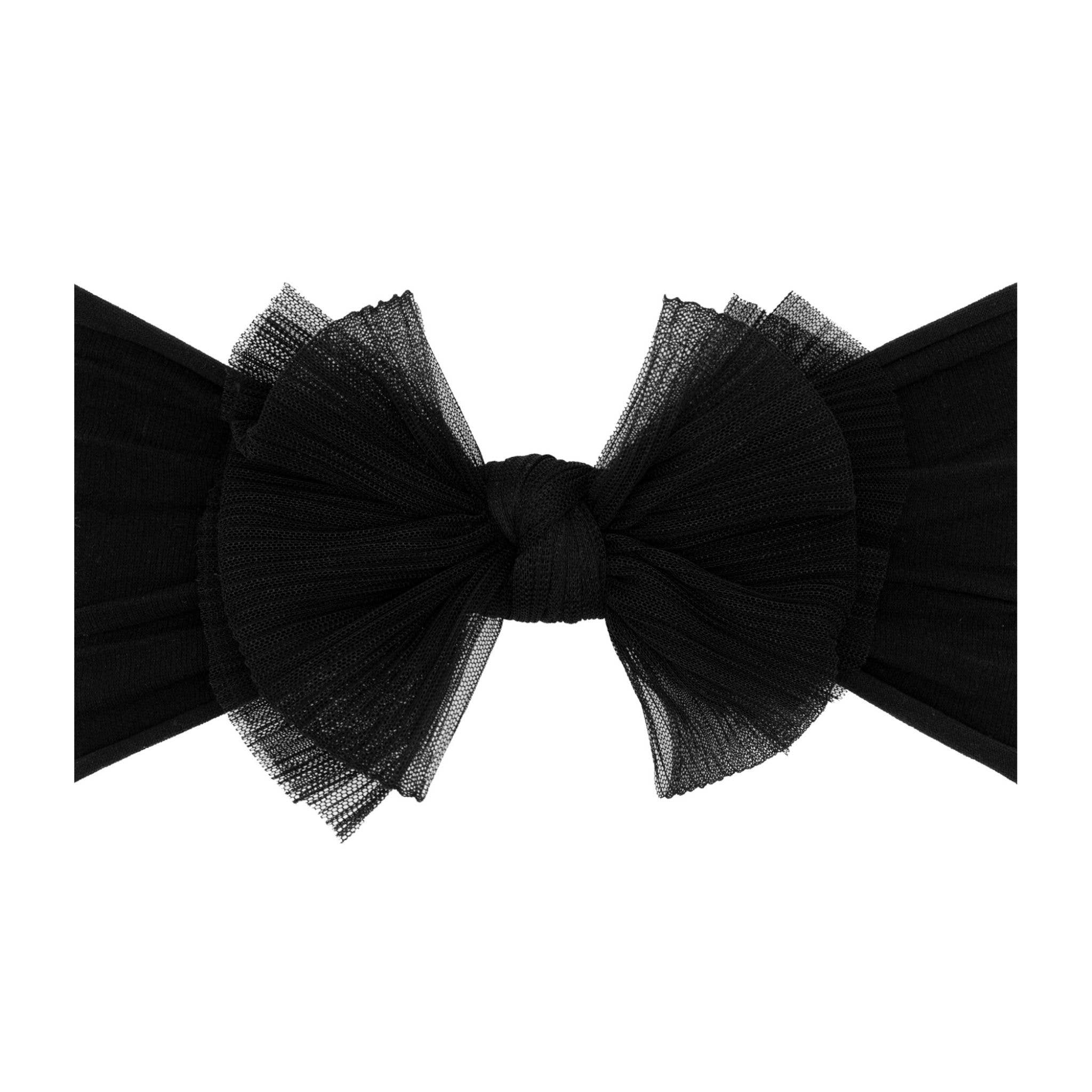 Baby Bling Bows - Wholesale Hair Bow - Baby - Baby Bling® Tulle FAB® soft nylon headband with tulle bow6