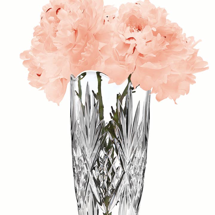 Jarrón festoneado Dublin Crystal para venta al por mayor de Godinger