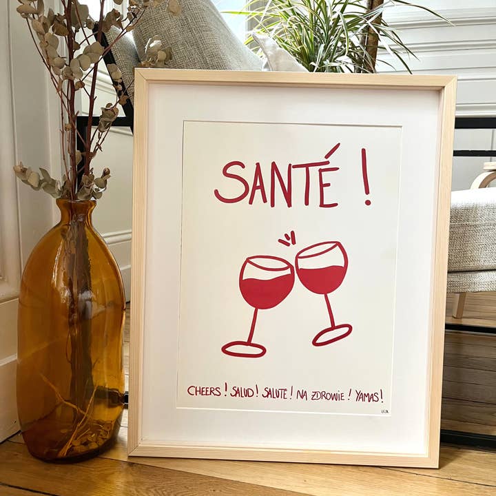 HEALTH POSTER for wholesale by LE COMPTOIR DE LOULOU