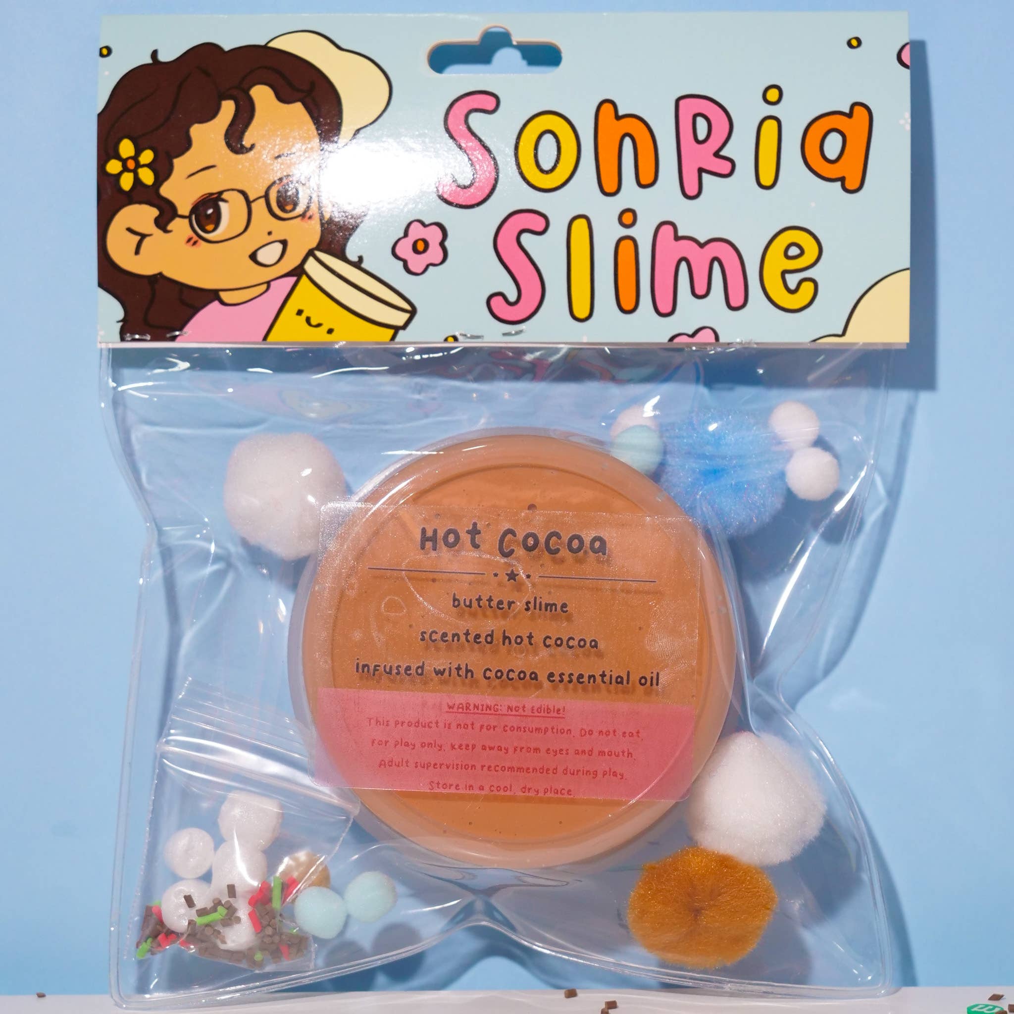 Sonria Slime LLC - Wholesale Putty/Slime - Kids - Mrs. Claus's Hot Cocoa Slime / Christmas Slime1