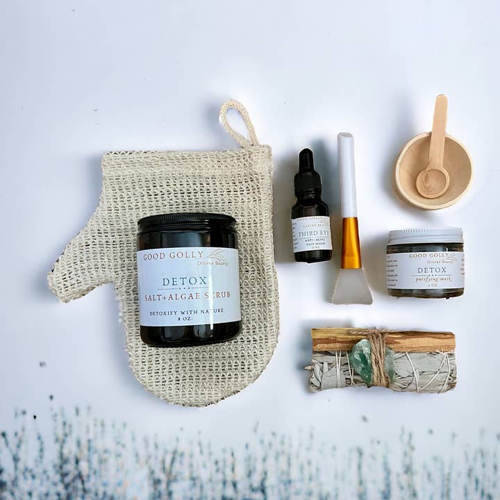 Detox kit | spa gift box | cleansing | purifying for wholesale by Salt + Soul Skincare