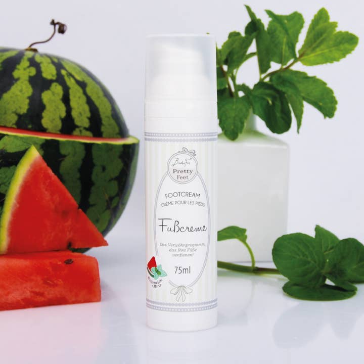 BadeFee - Vendita all'ingrosso Crema piedi - Crema per piedi Pretty Feet alla menta e melone - Cura per i piedi0
