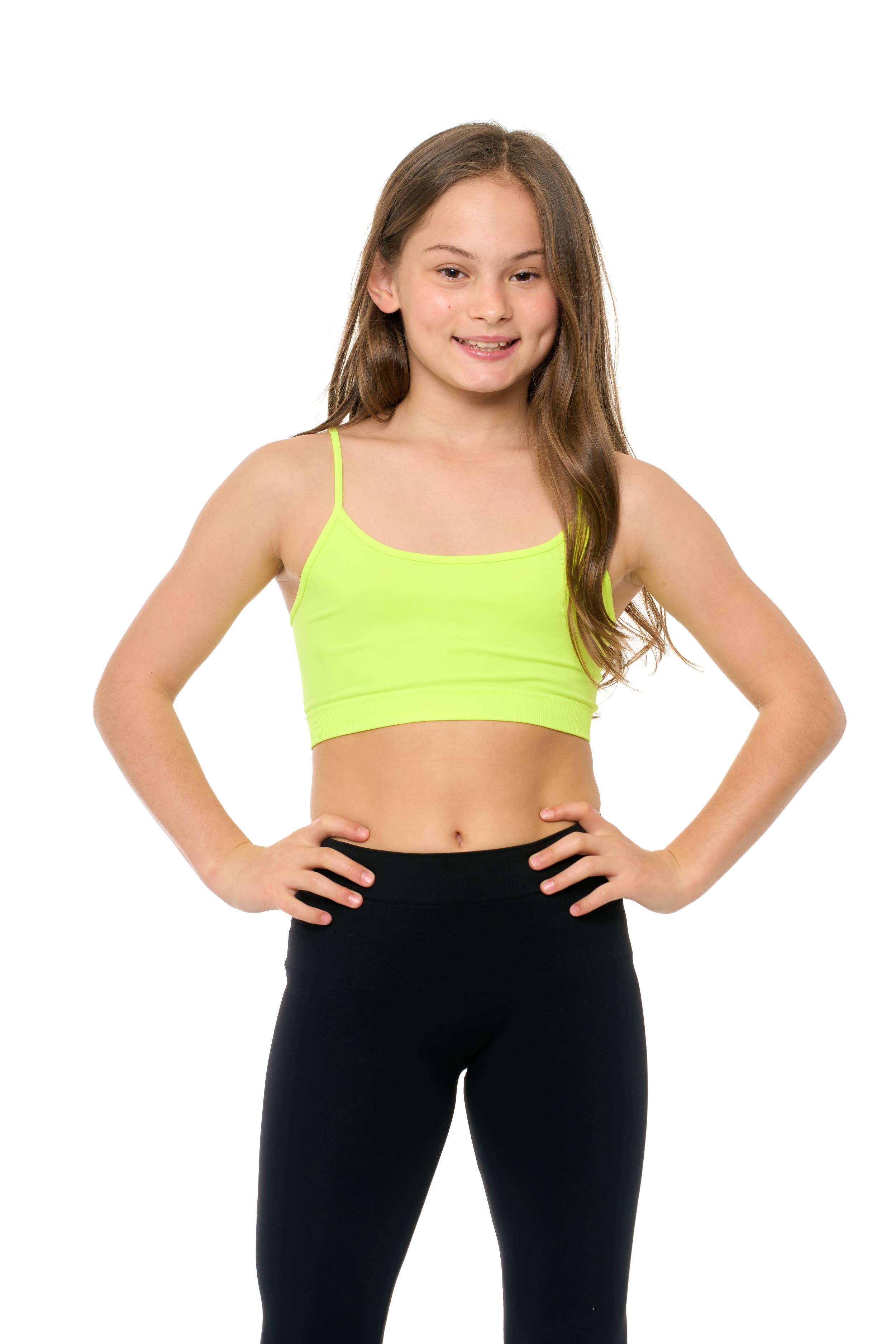 Malibu Sugar - Vente Débardeur – enfant - Bandeau Cami Sans Couture Filles Taille Unique - Tant de Couleurs !17