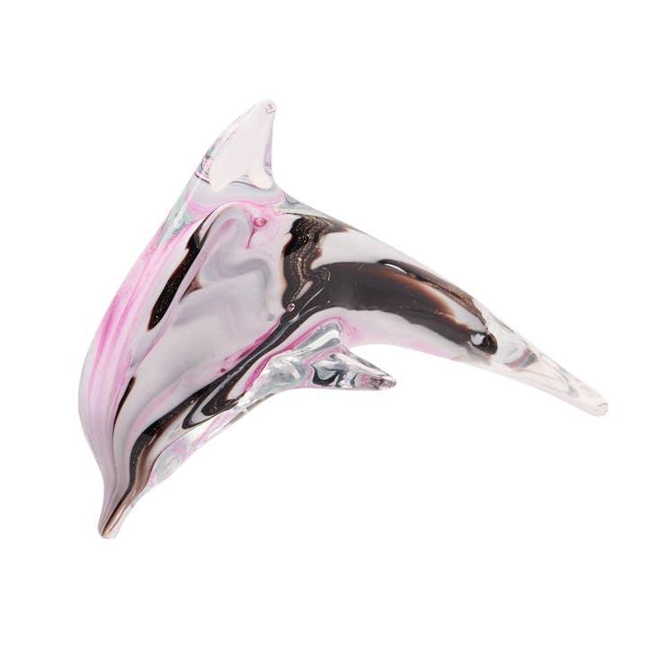 WIDDOP and Co. - Wholesale Decorative Figurine - Objets d'art Glass Figurine - Dolphin