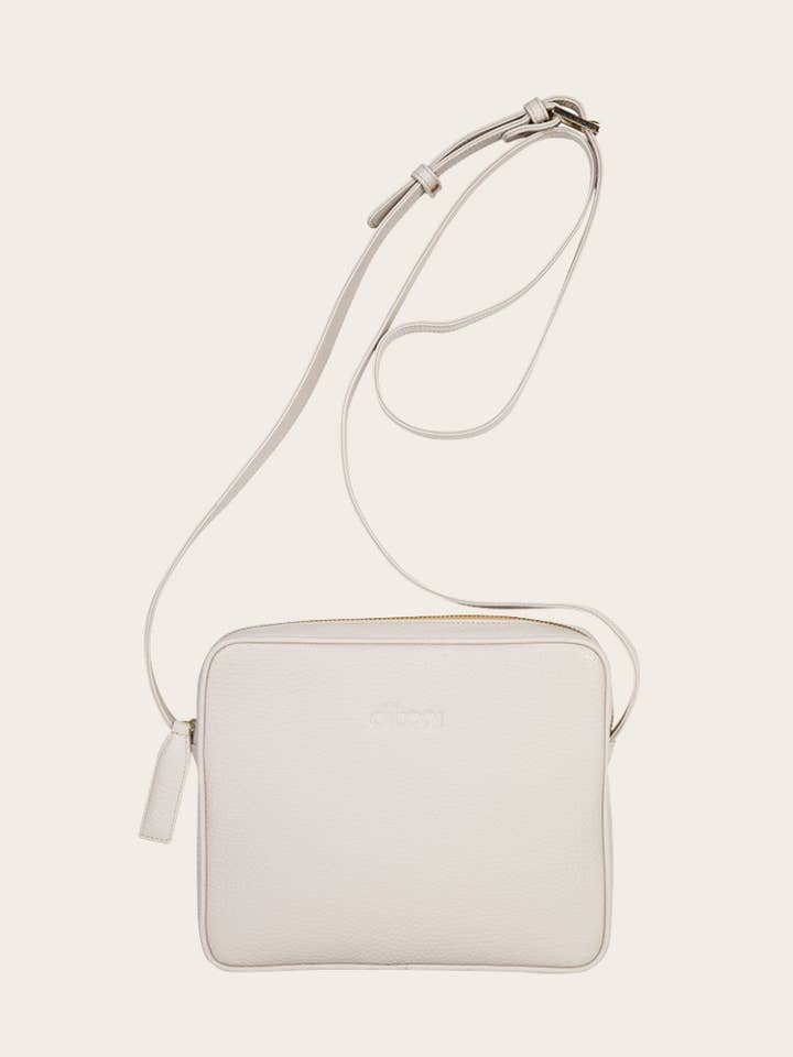 Diboni schoudertas - Emily Couture - stone white voor wholesale door DIBONI GMBH