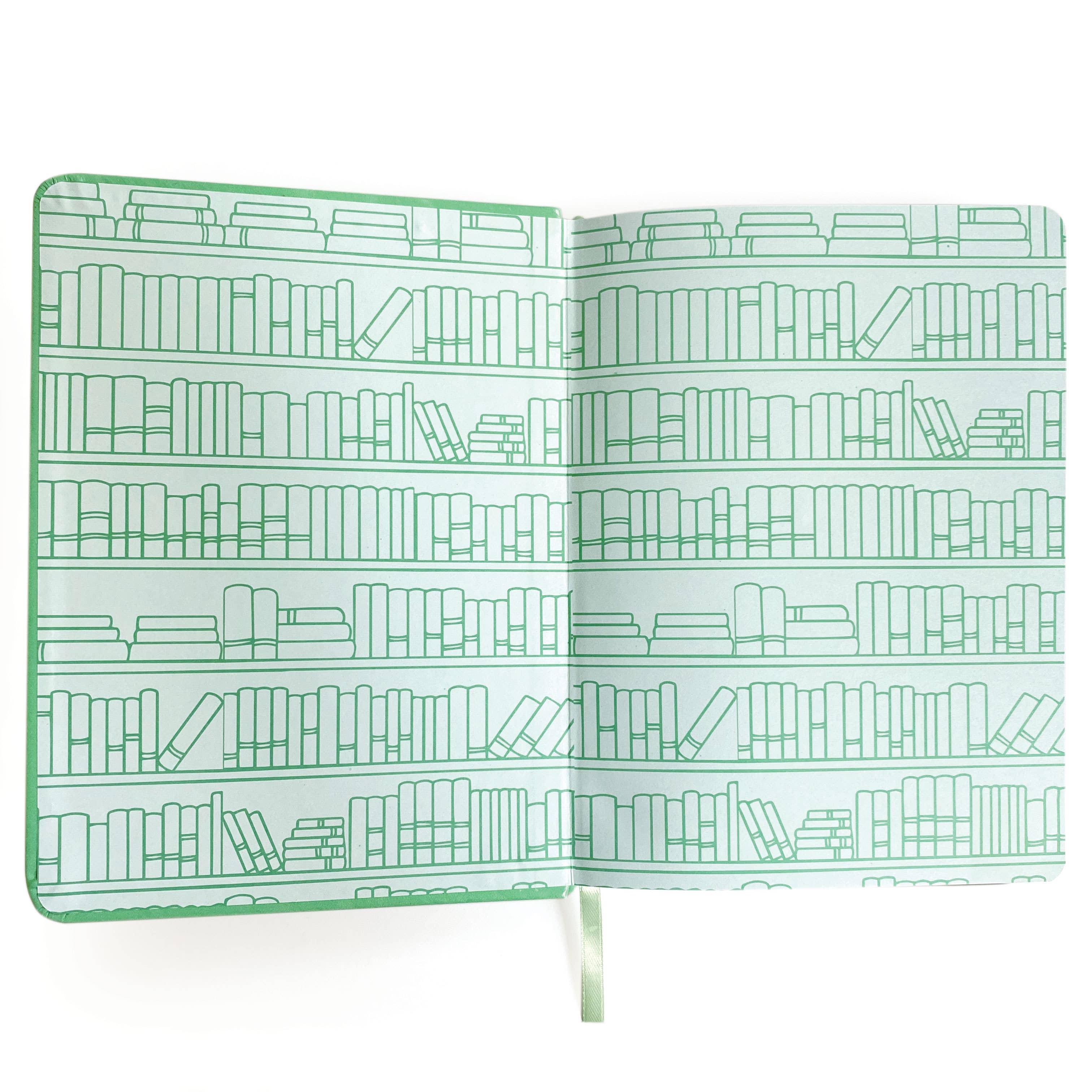Paper House Productions - Wholesale Journal/Diary - Well Read Guided Journal - Green5