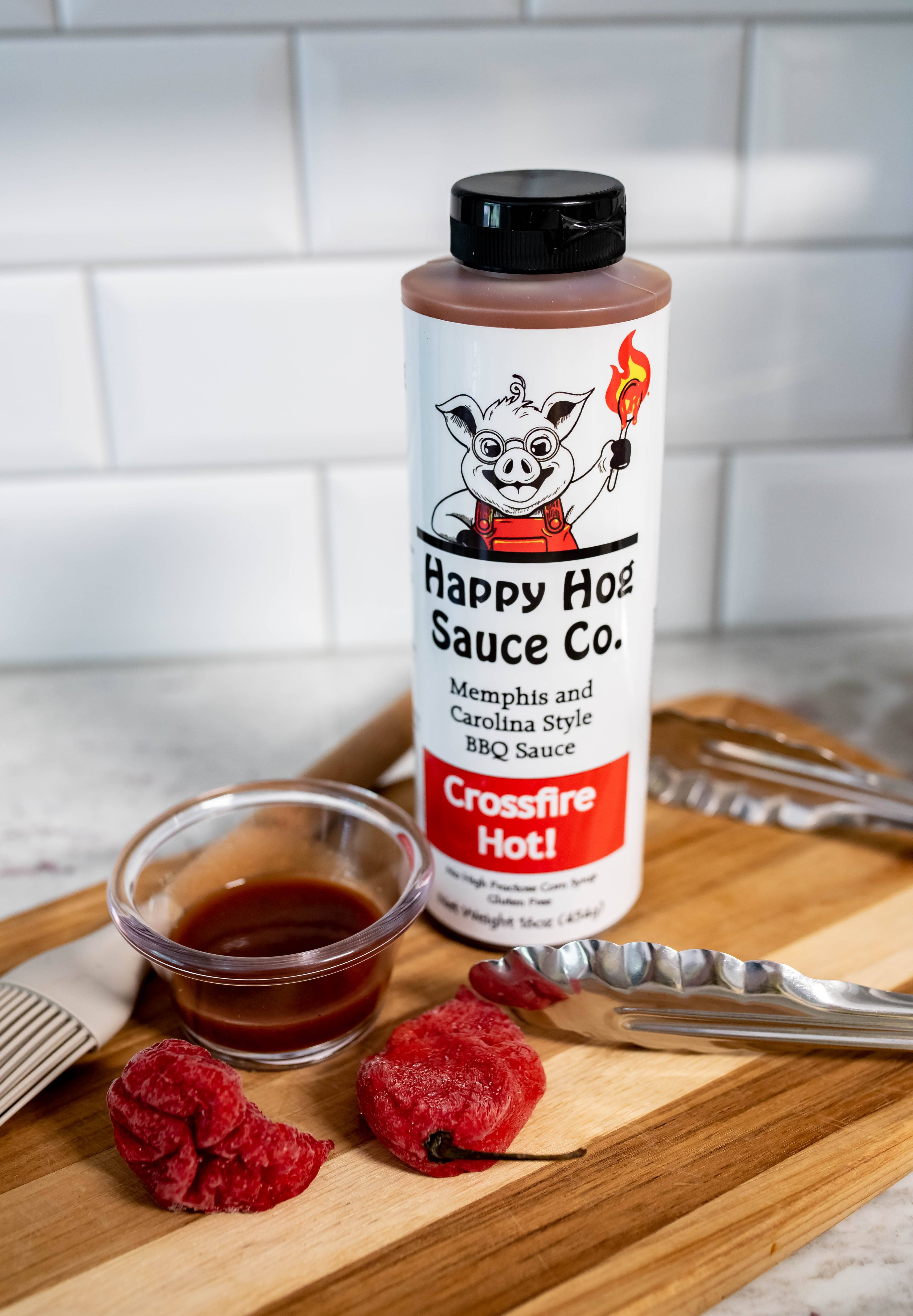 Happy Hog Sauce Co. - Wholesale BBQ Sauce - Crossfire HOT!1