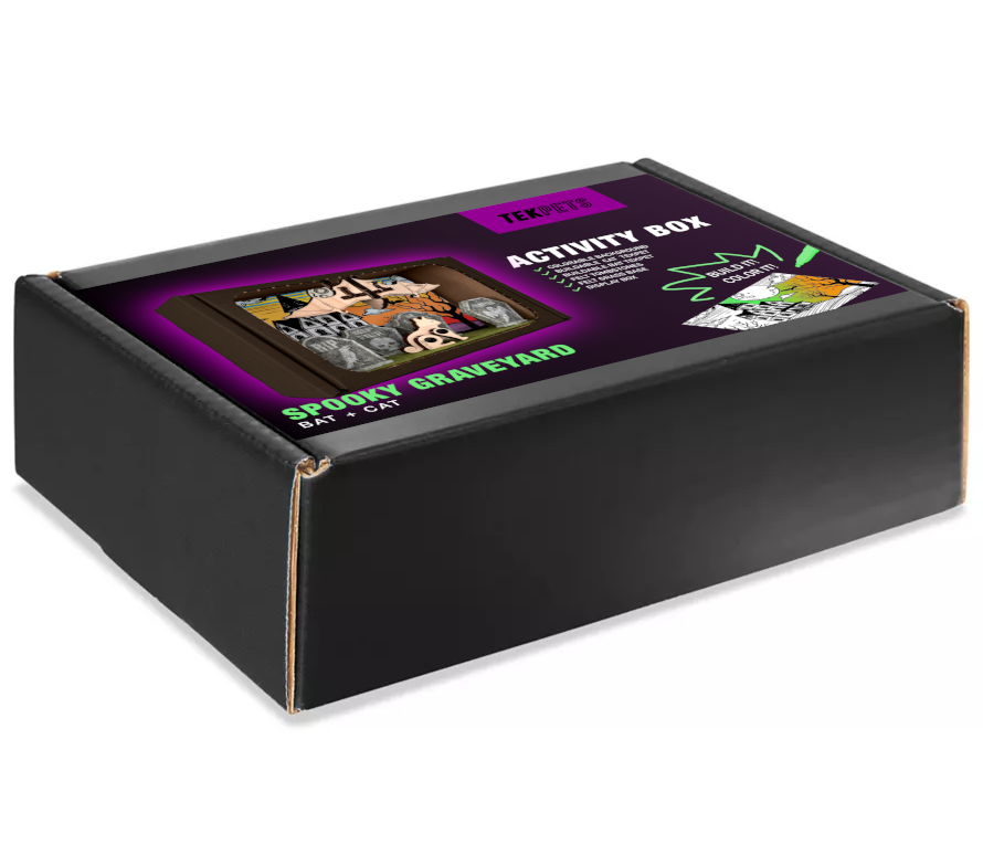 Zootility - Wholesale Decorative Box - Halloween Spooky Graveyard DIY Activity Decor Box5