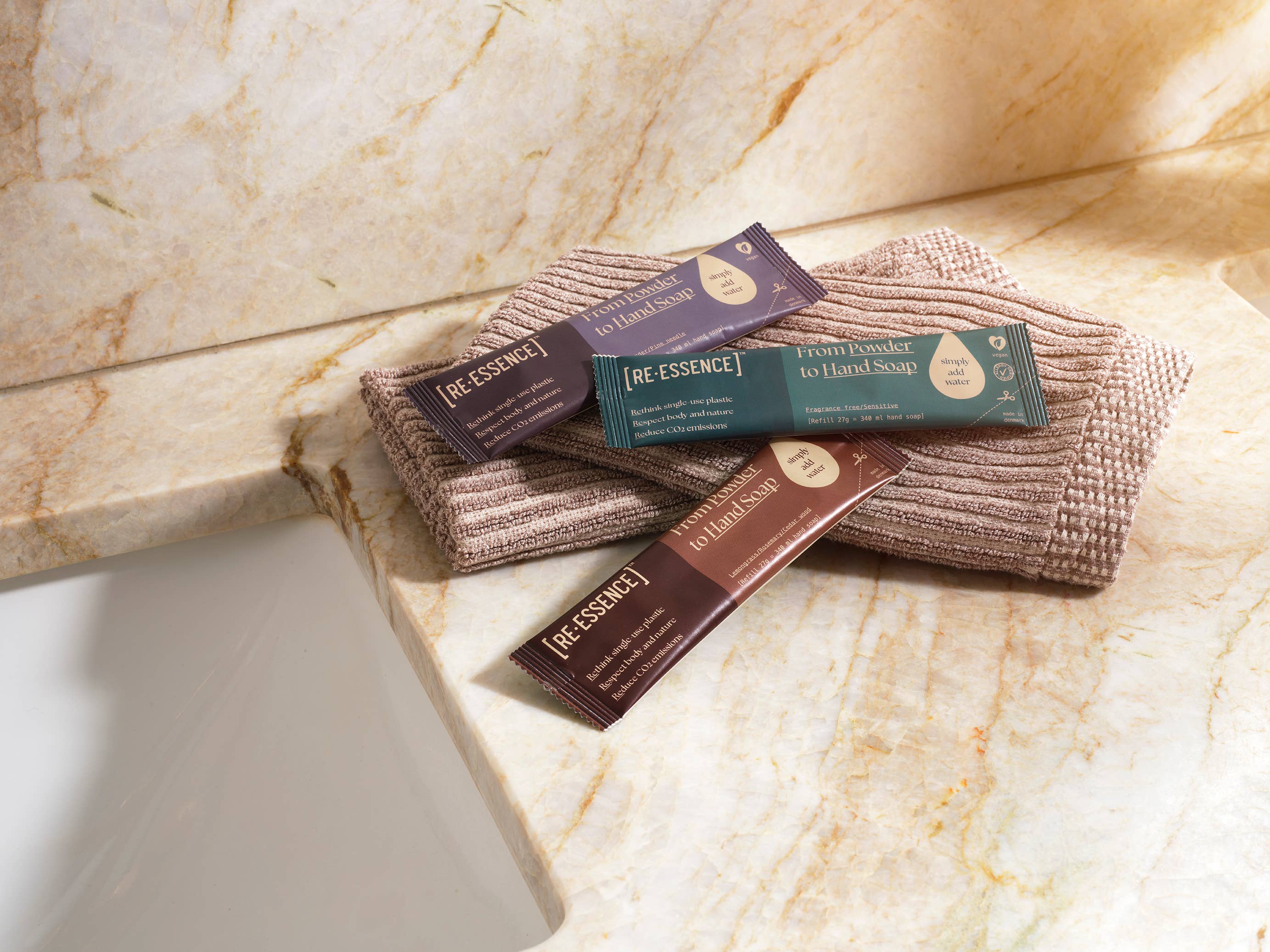 [RE·ESSENCE]® - Wholesale Hand Soap/Wash - HAND SOAP REFILL SET FRAGRANCE FREE/SENSITIVE5