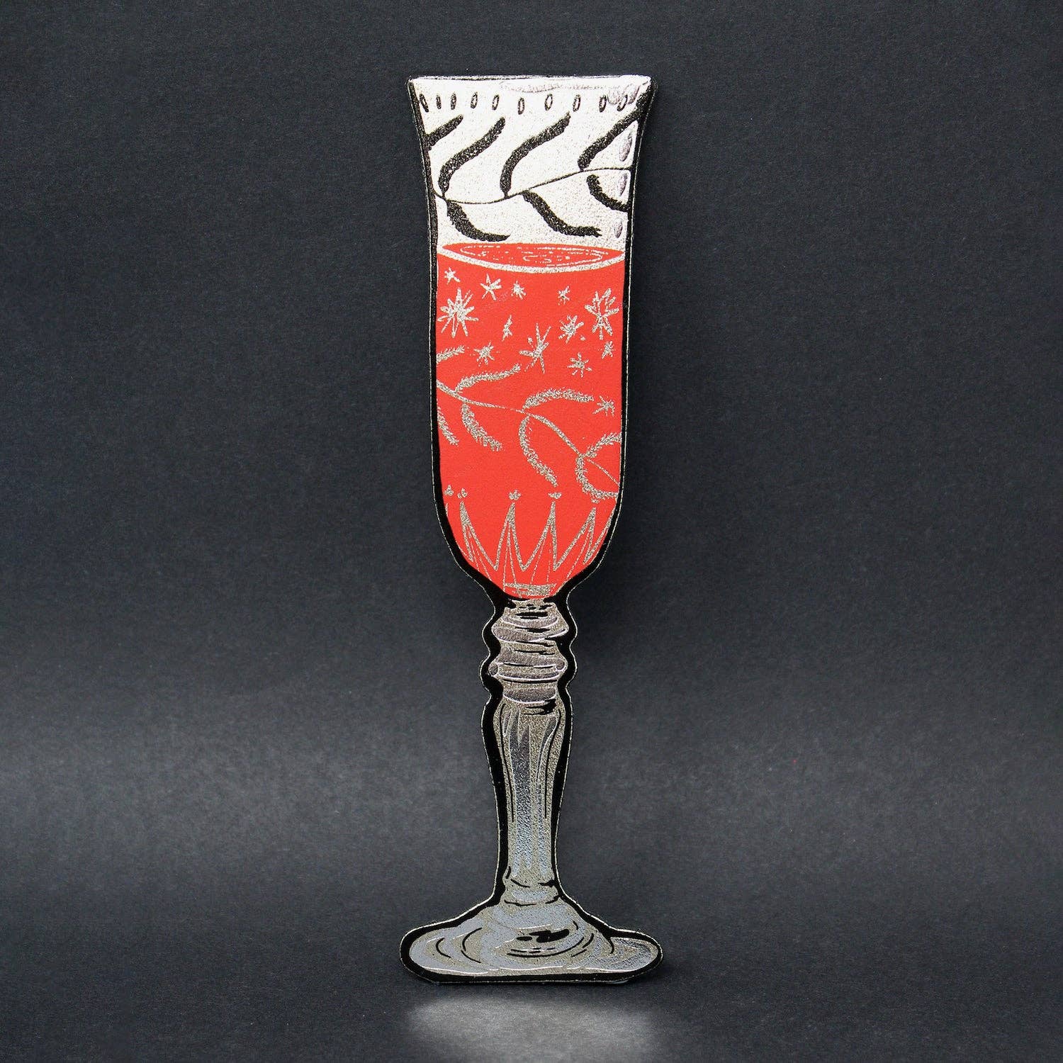Ark Colour Design - Wholesale Bookmark - Wine Glass Bookmark10